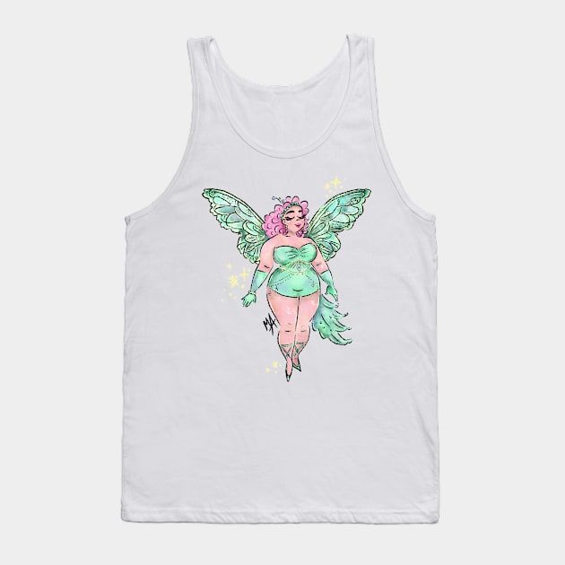 Minty Fresh Spring Fairy Tank Top by The Mindful Maestra